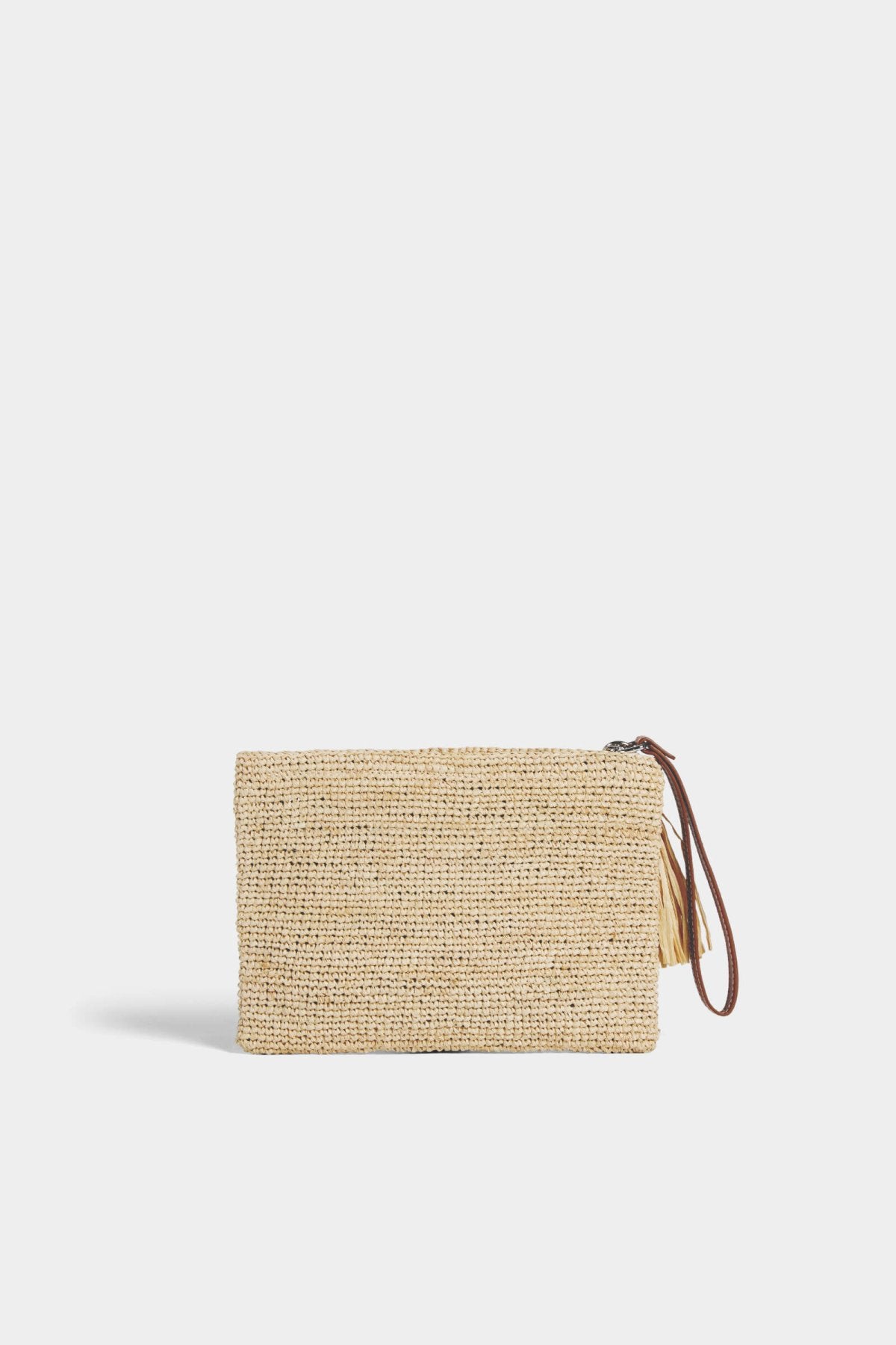 Summer Lovers Raffia Pouch