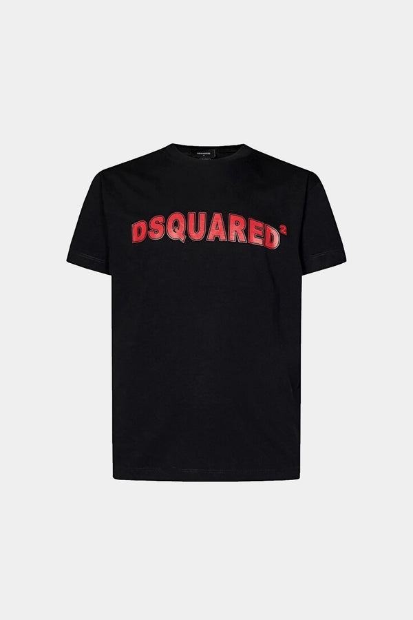 DSQUARED2 Men's Black Cotton T-Shirt