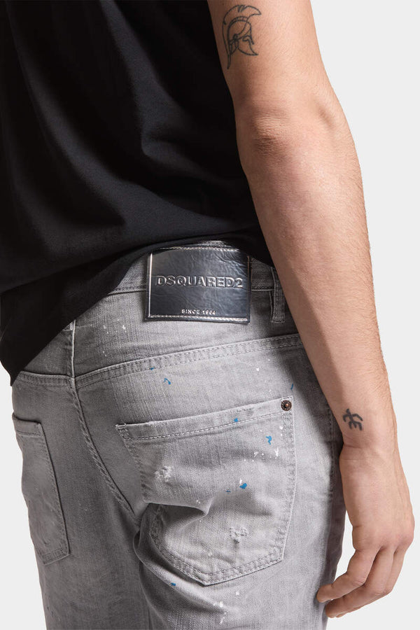 Blue Peaks Grey Wash Skater Jeans