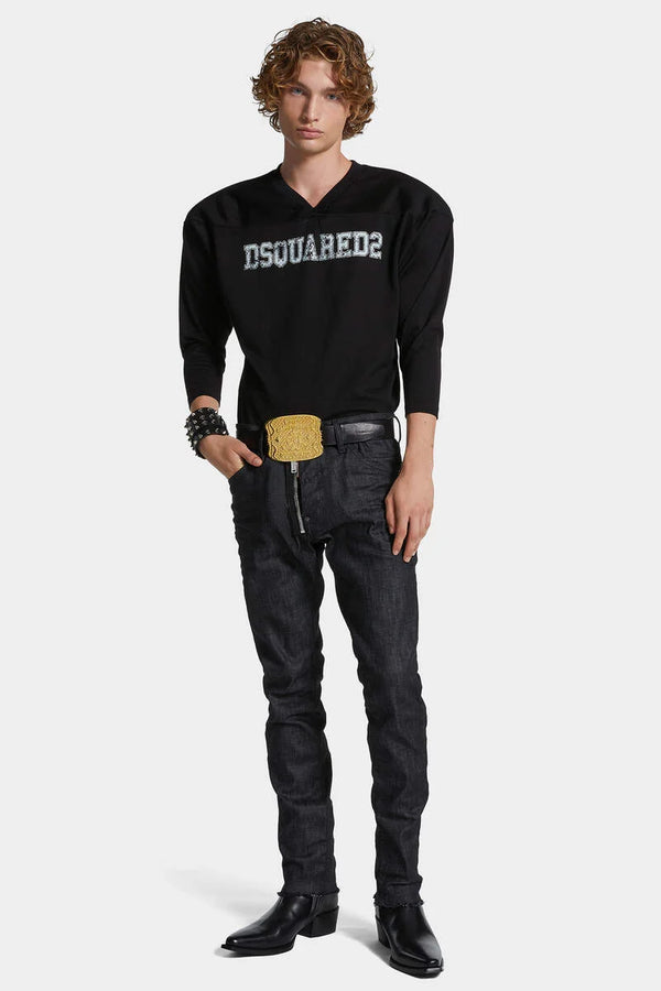 Black Rinse Wash Cool Guy Jeans