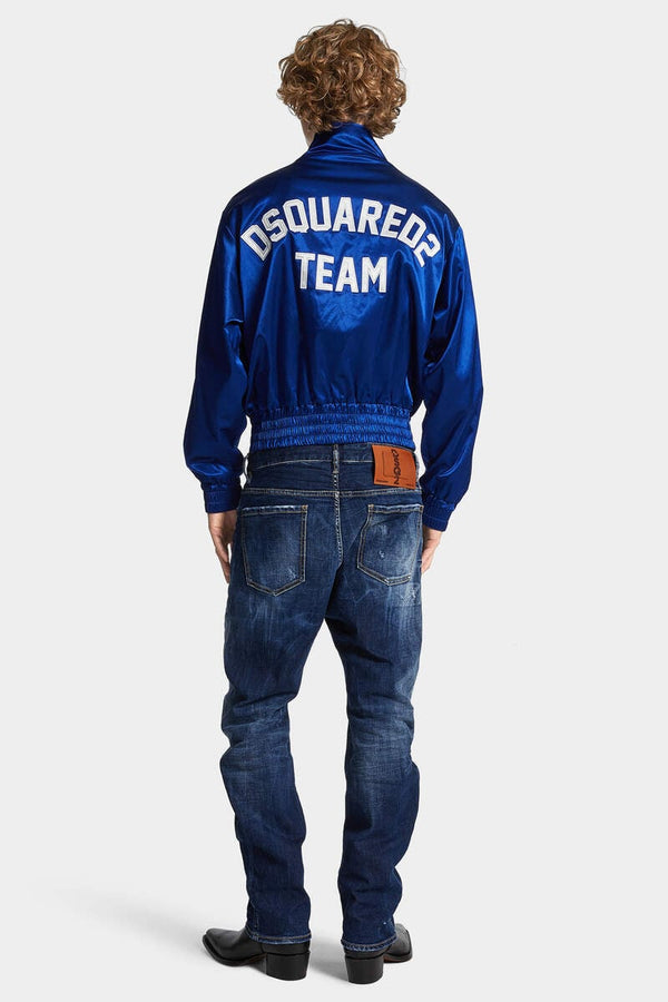 Dark White Line Wash London Bro Jeans