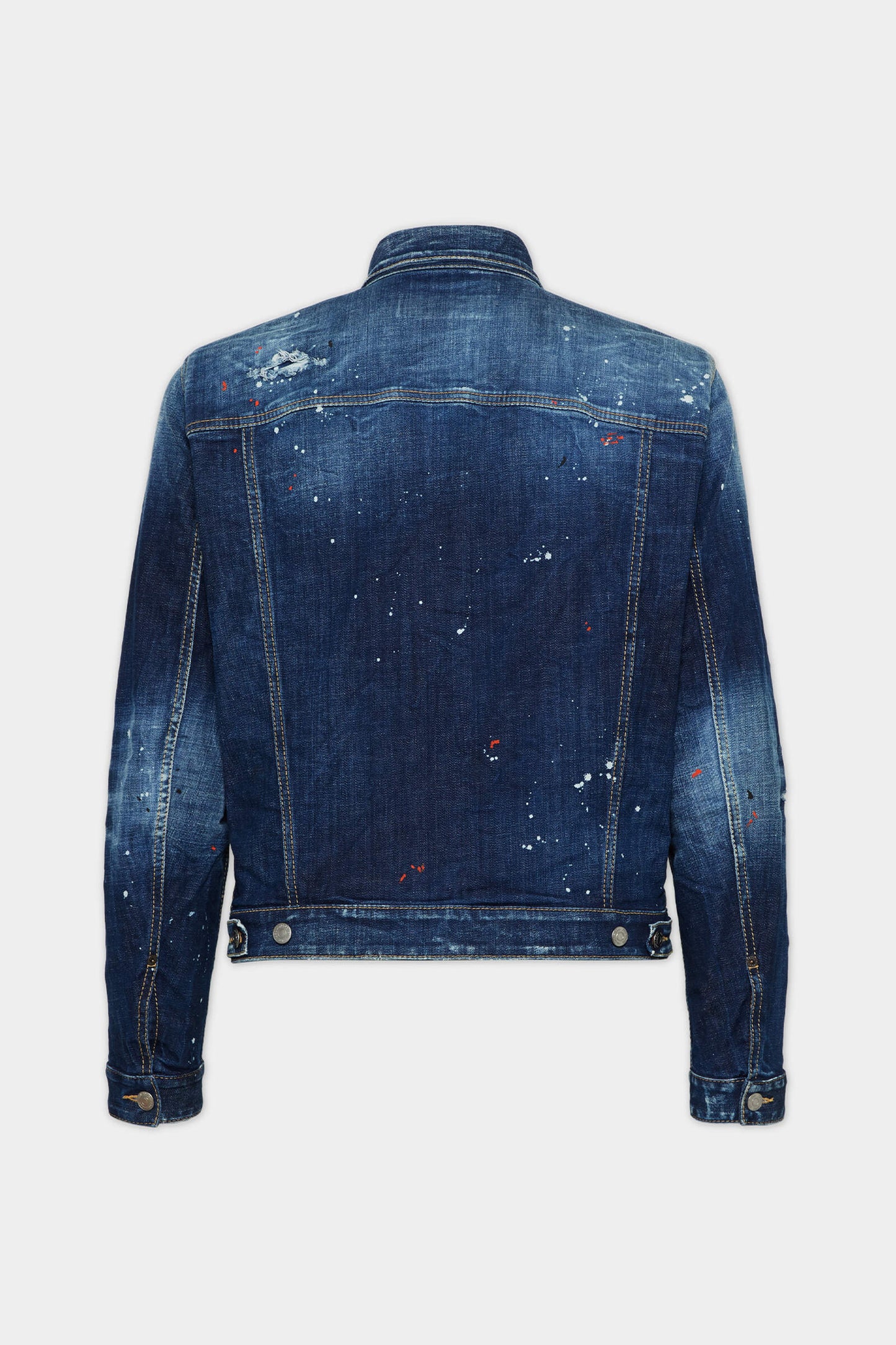 Veste trucker Dan Fit délavage moyen