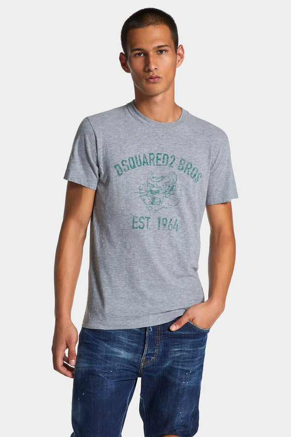 Wash Cool Fit Dsquared2 Bros T-Shirt