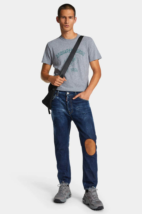 Wash Cool Fit Dsquared2 Bros T-Shirt