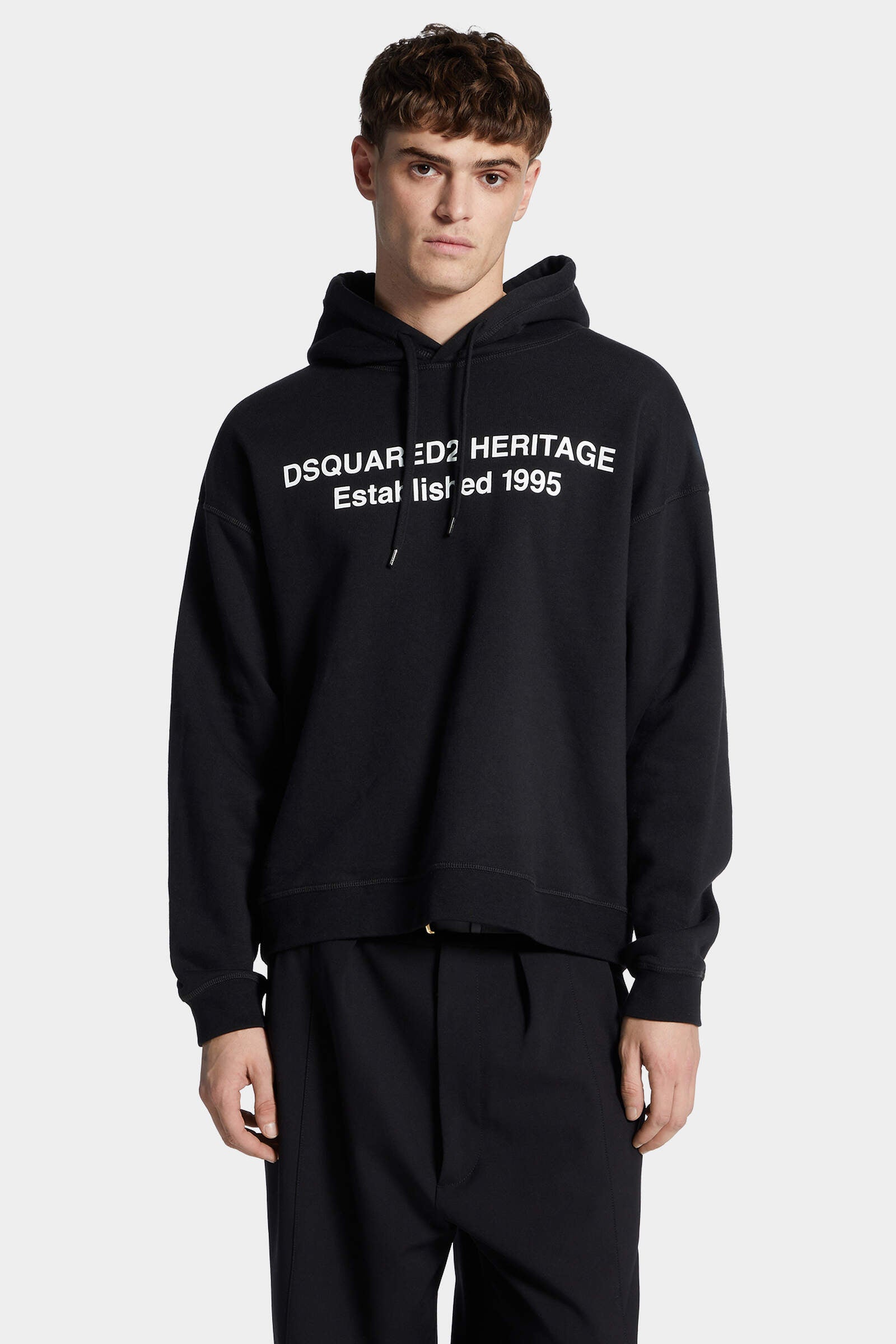 Relax Fit Dsquared2 Heritage Hoodie – DSQUARED2