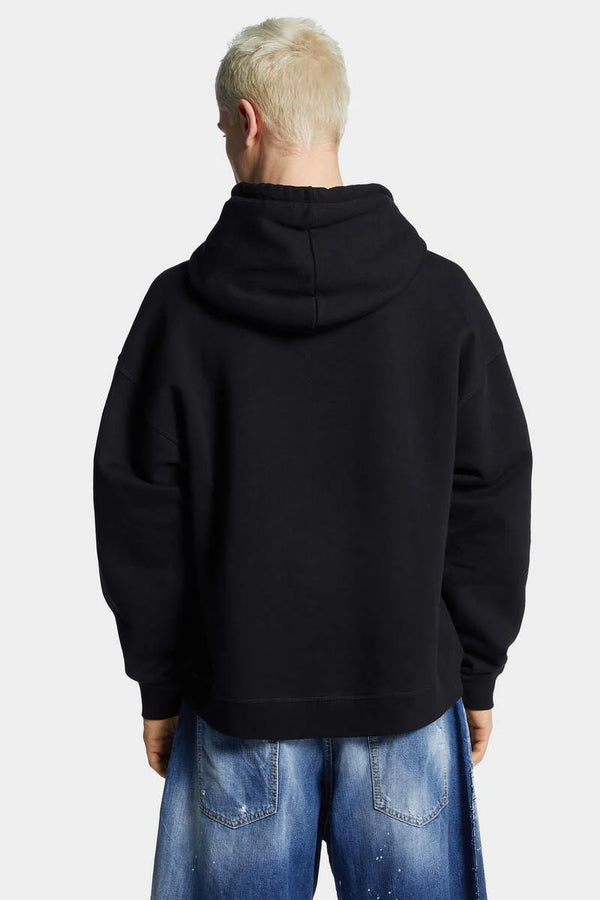 Relax Fit Sponge Patch Hoodie