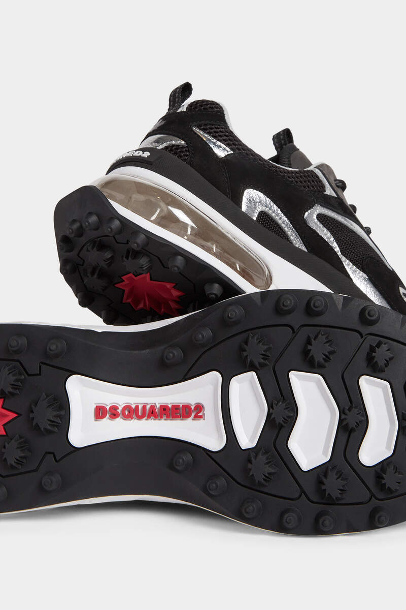 Bubble Lace-Up Low-Top Sneakers
