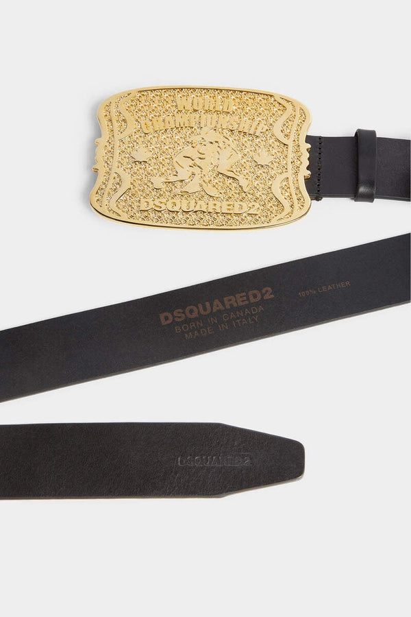 DSQUARED2 engraved belt