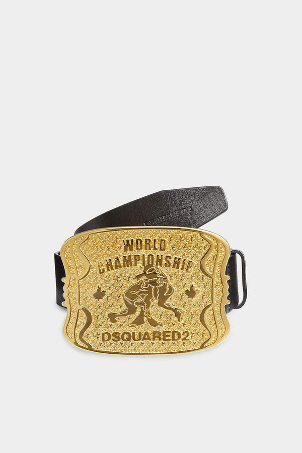 DSQUARED2 engraved belt