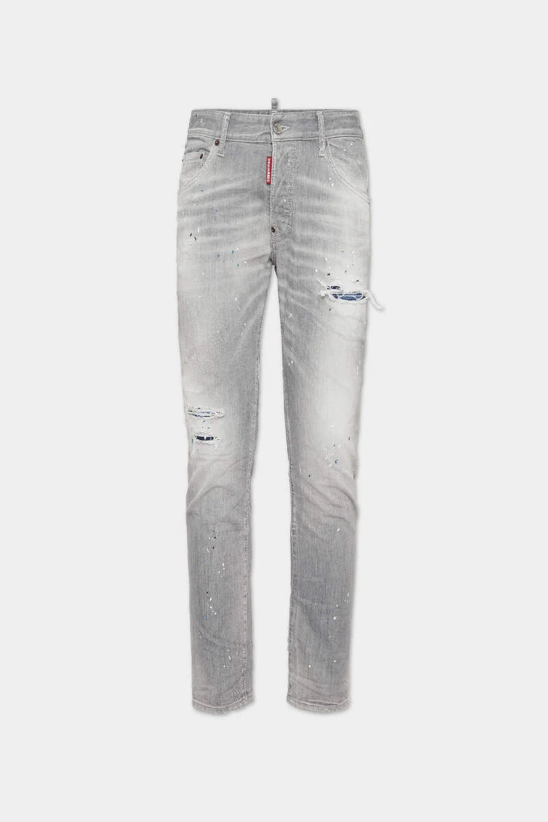 Blue Peaks Grey Wash Skater Jeans
