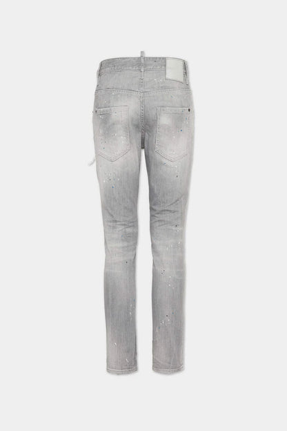 Blue Peaks Grey Wash Skater Jeans