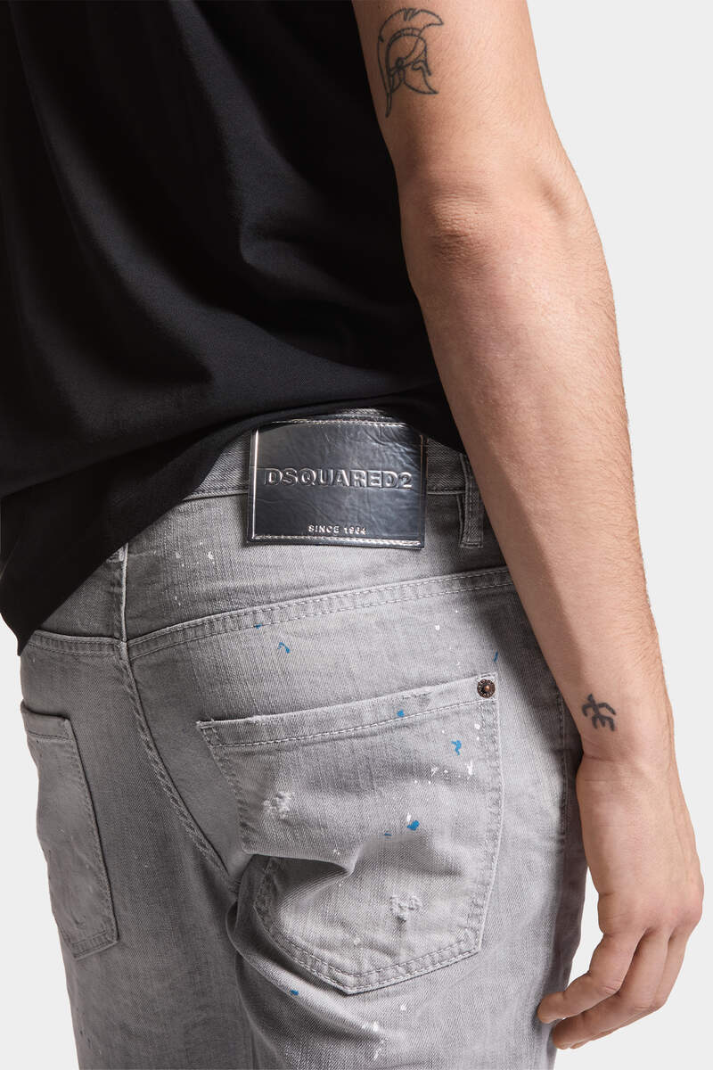 Blue Peaks Grey Wash Skater Jeans