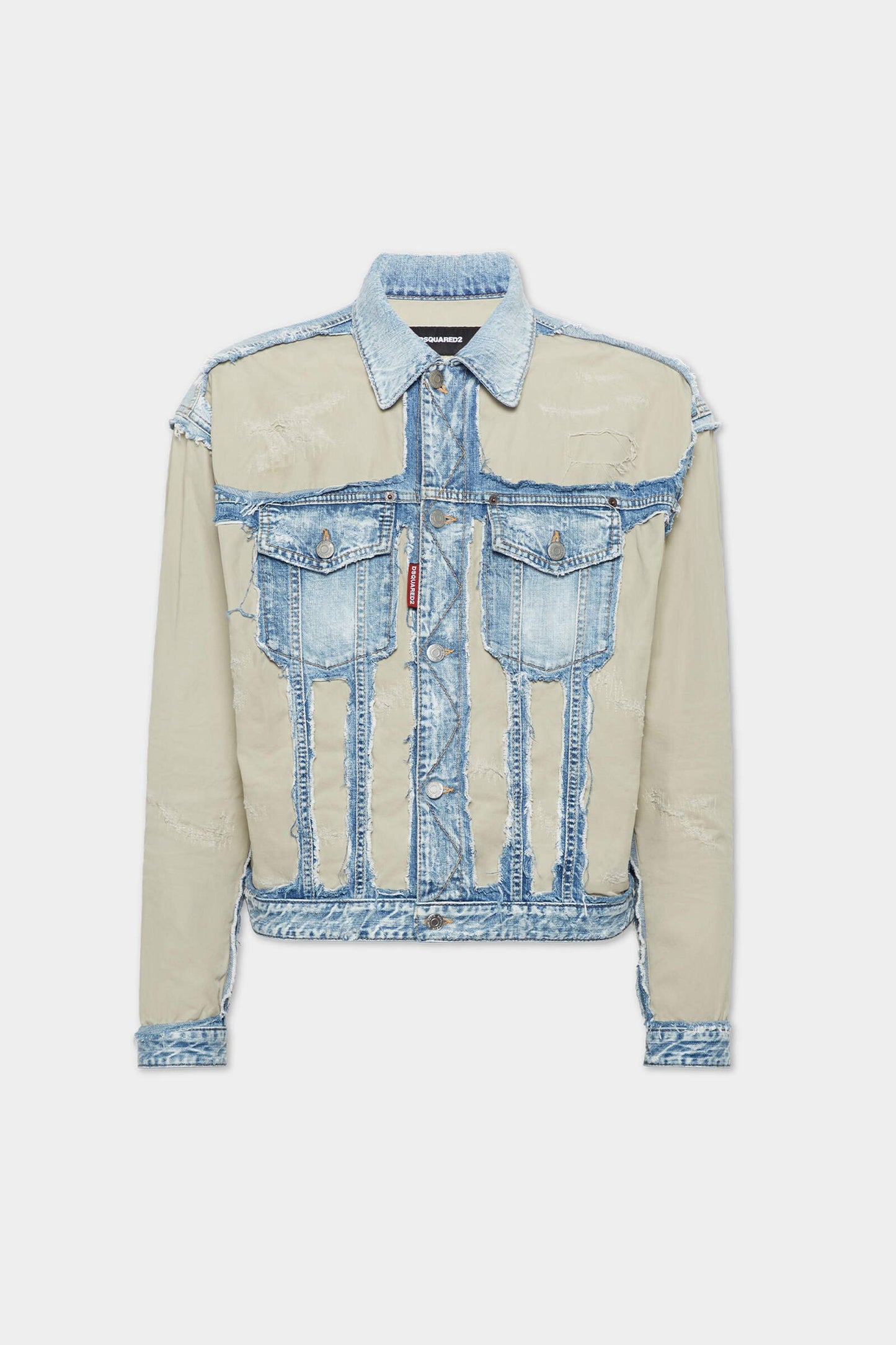 Super Ripped Mixed Jacket