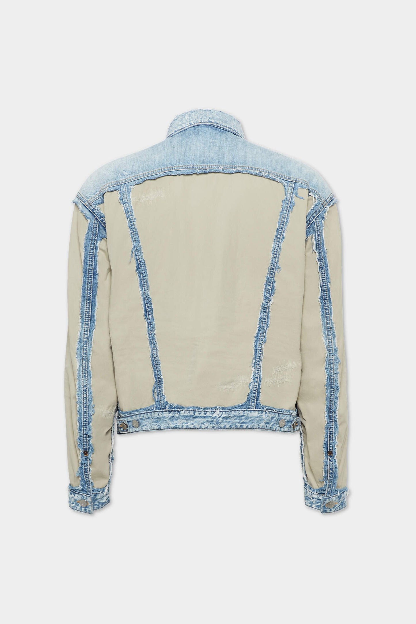 Super Ripped Mixed Jacket