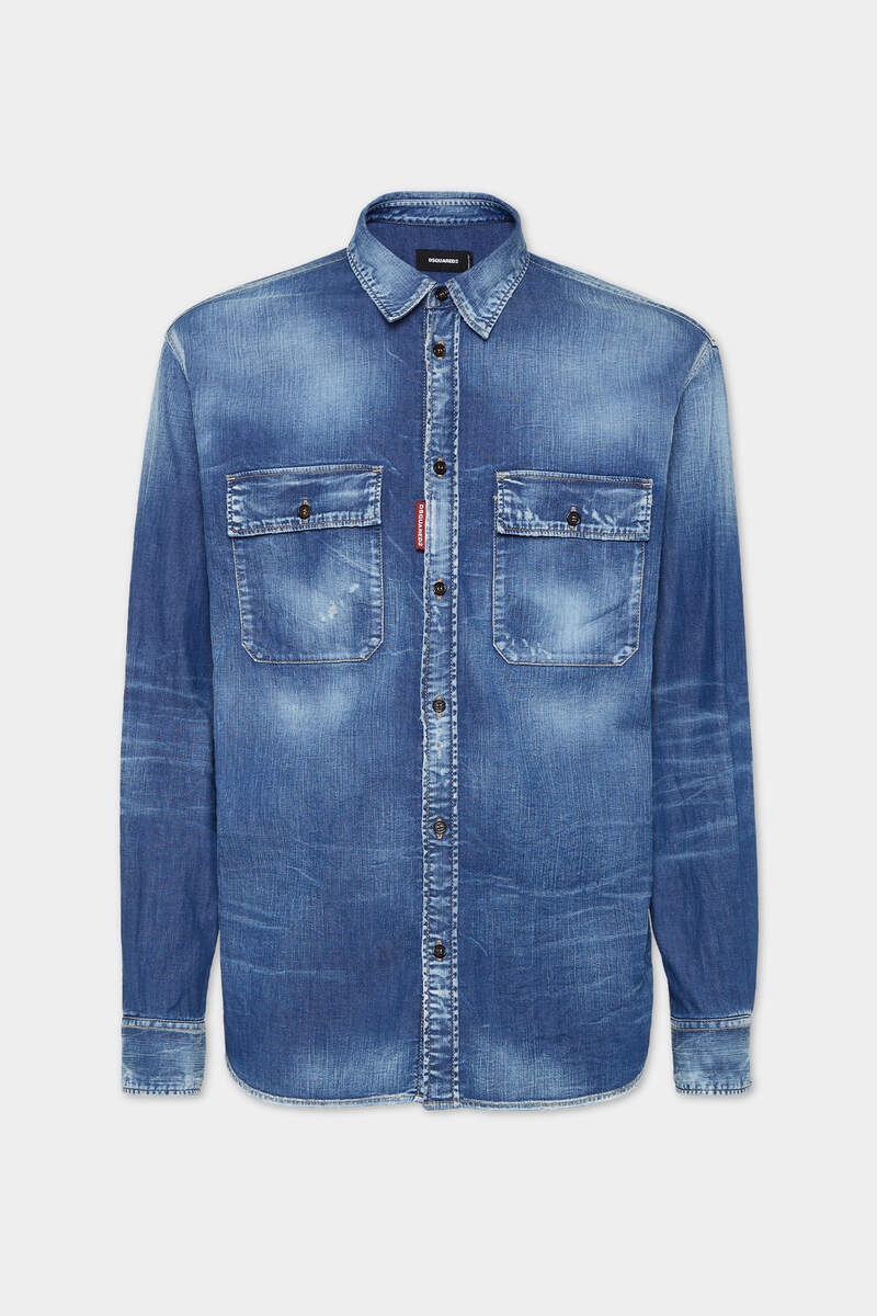 Chemise décontractée à poches Dan Worker
