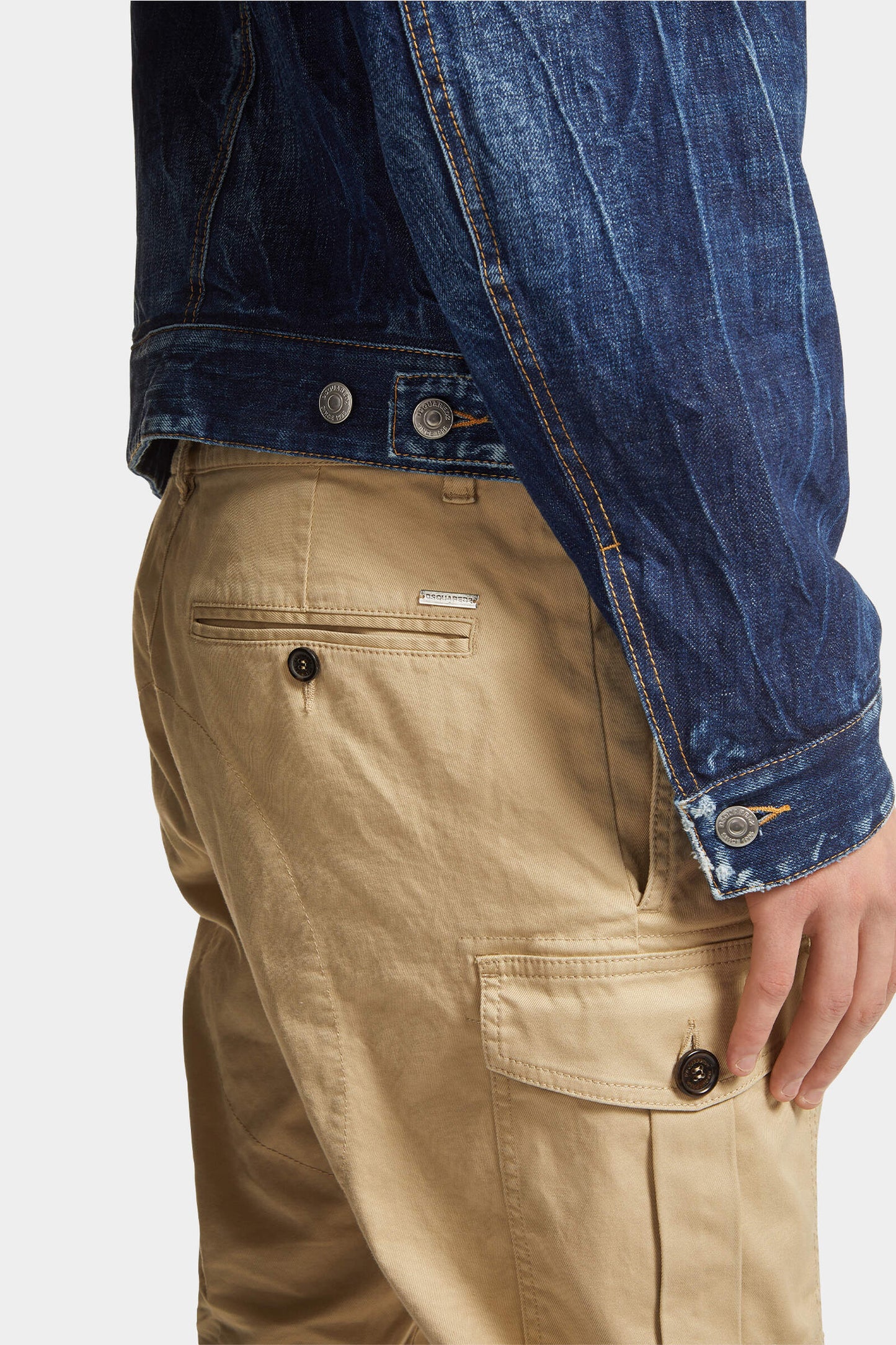 Pantalon Sexy Cargo en coton stretch