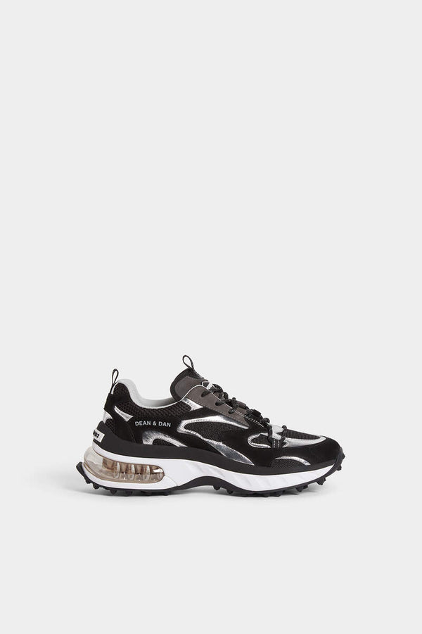 Bubble Lace-Up Low-Top Sneakers