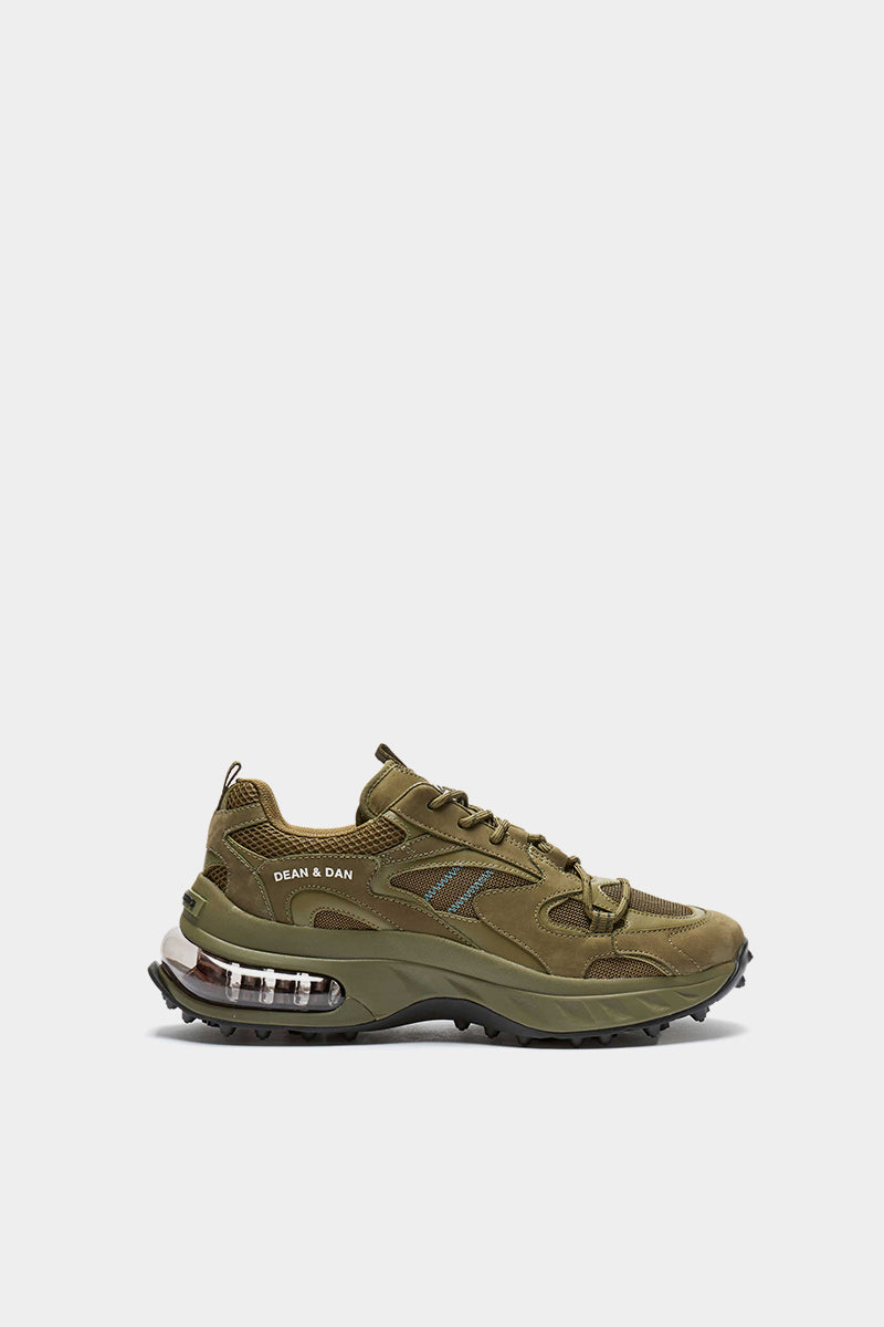 Bubble Lace-Up Low-Top Sneakers