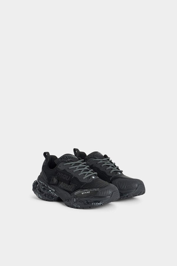Sneakers Faster avec écusson Dsquared2